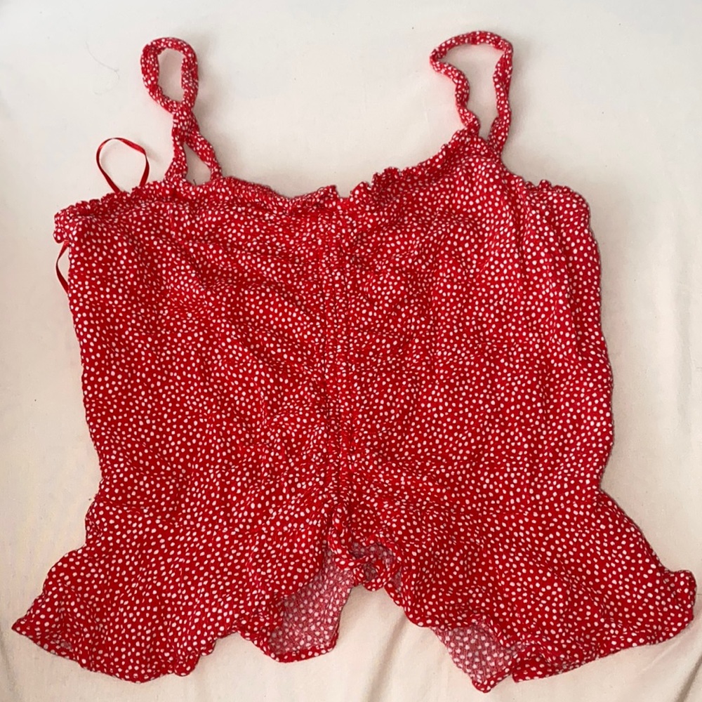 ruffled top